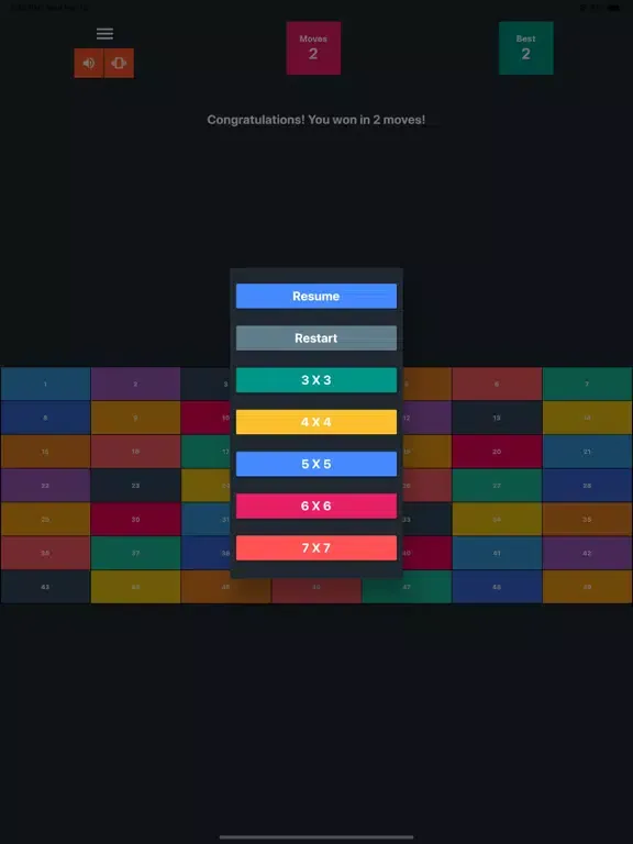 Screenshot di Puzzle 123456 iPad 