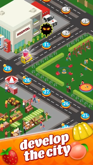 Match3: Fresh Juice Fever سکرین شاٹس