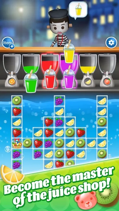 Match3: Fresh Juice Fever سکرین شاٹس