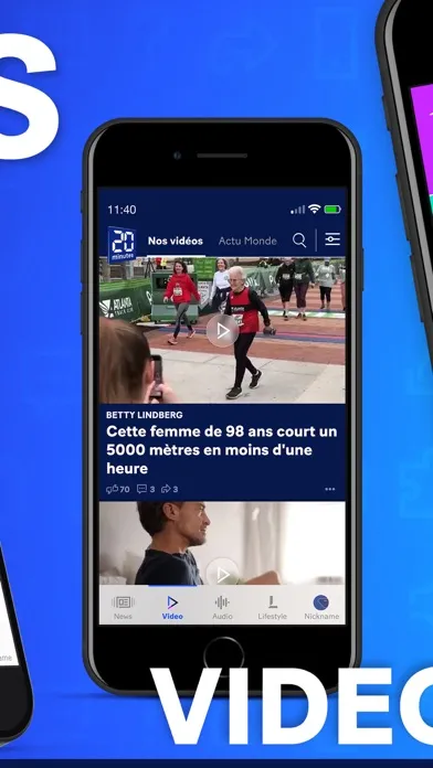Screenshot di 20 minutes - Actualités