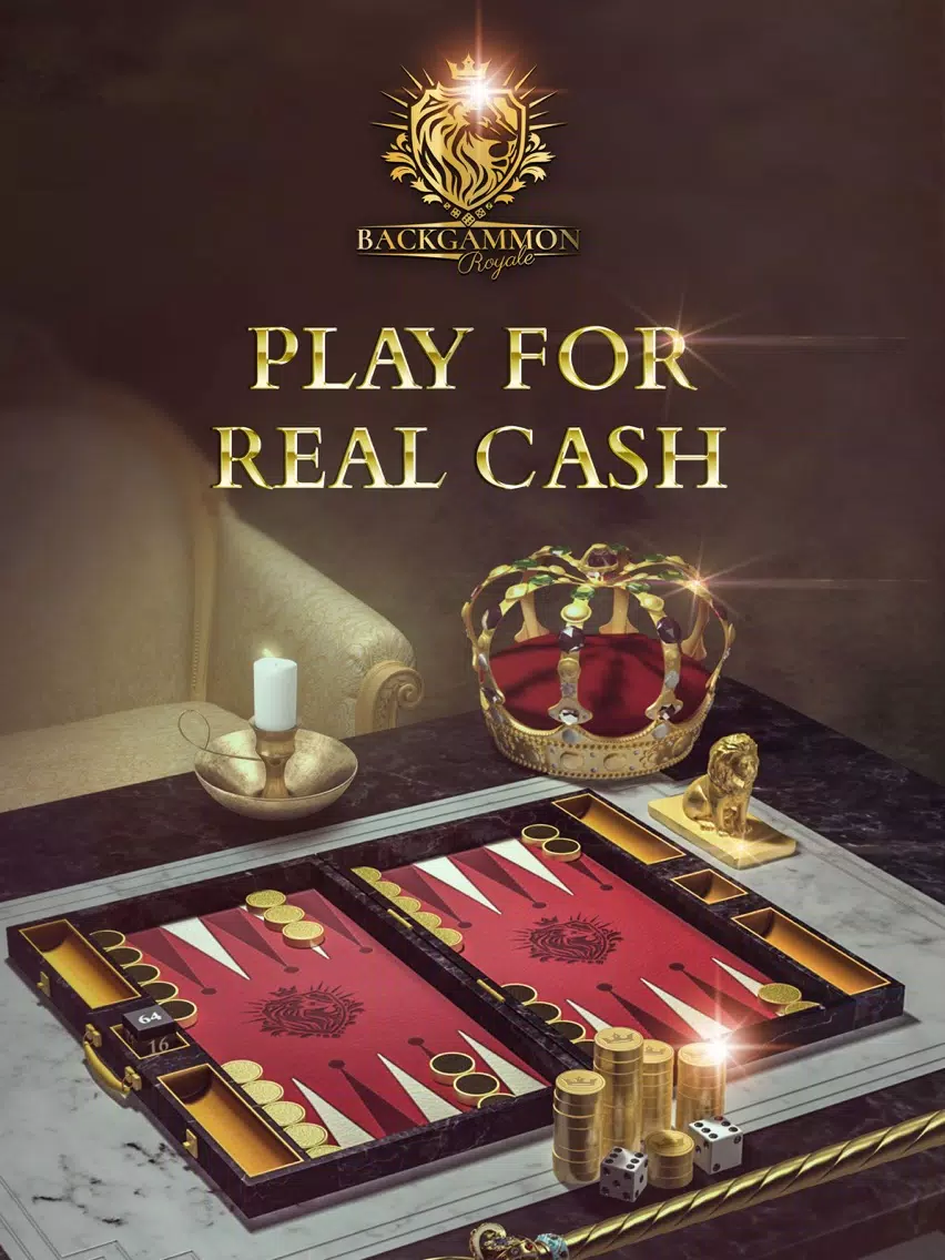 Ảnh chụp màn hình của Backgammon Royale - Real Money iPad 