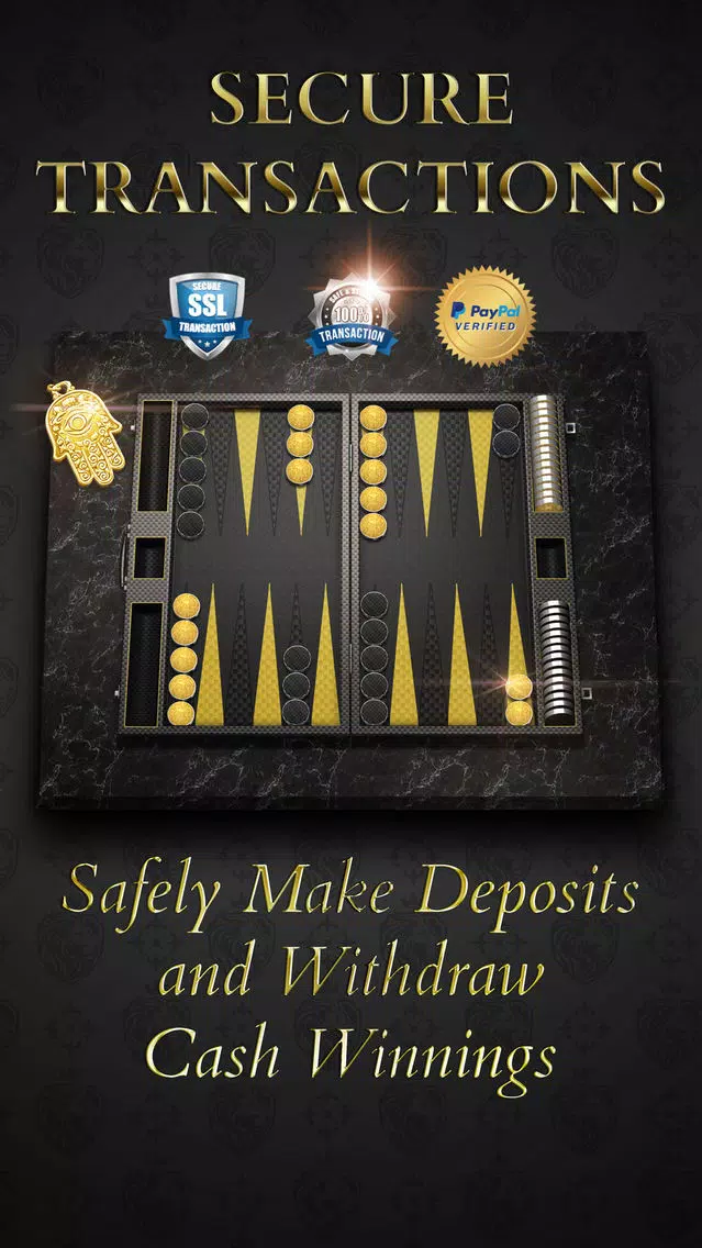 Ảnh chụp màn hình của Backgammon Royale - Real Money