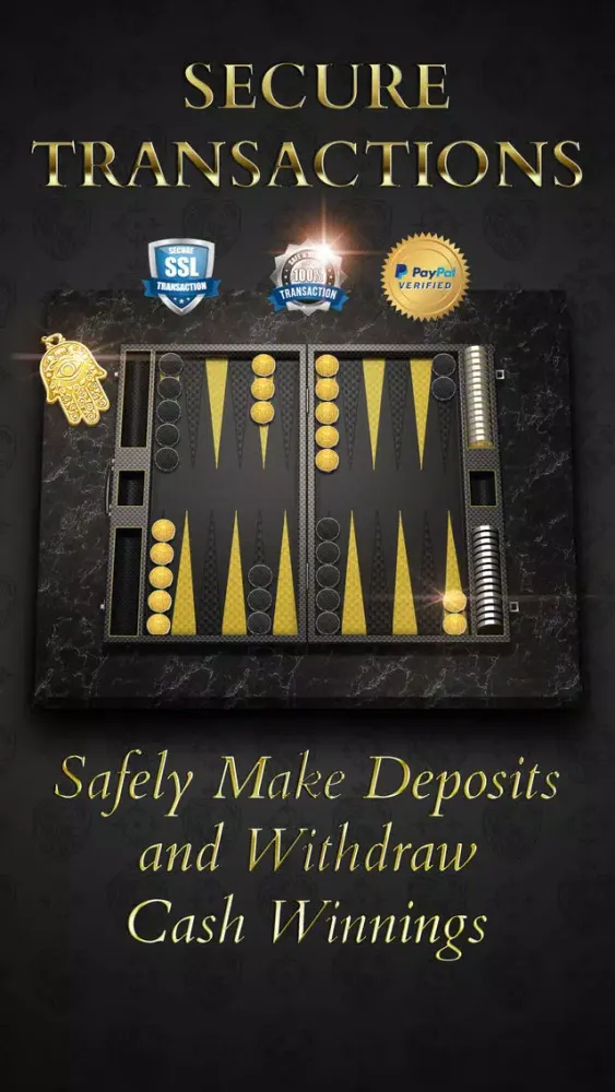 Tangkapan layar Backgammon Royale - Real Money