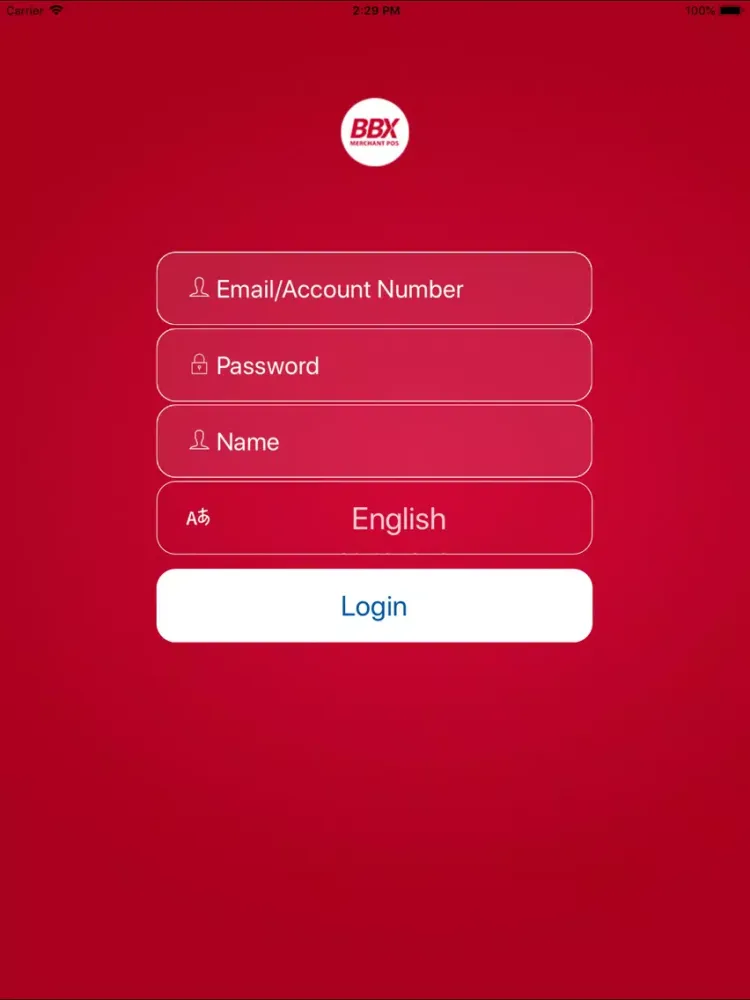 BBX Merchant POS iPad 应用截图
