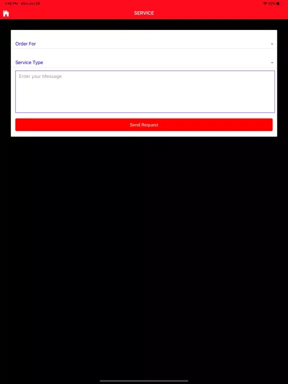 Tangkapan skrin Bluegas Fiji iPad 