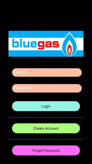 Tangkapan skrin Bluegas Fiji