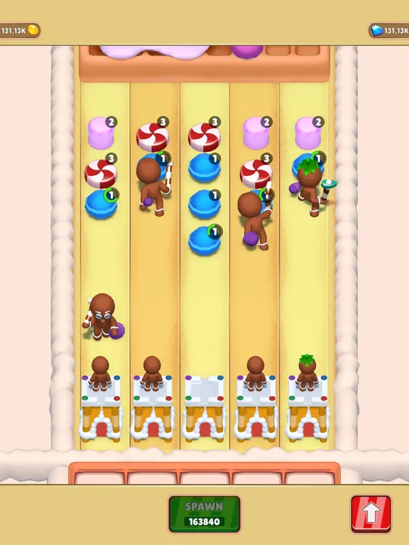 Скриншоты Candy Miners iPad 