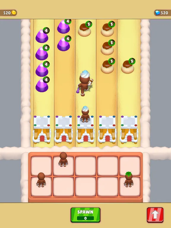 Скриншоты Candy Miners iPad 
