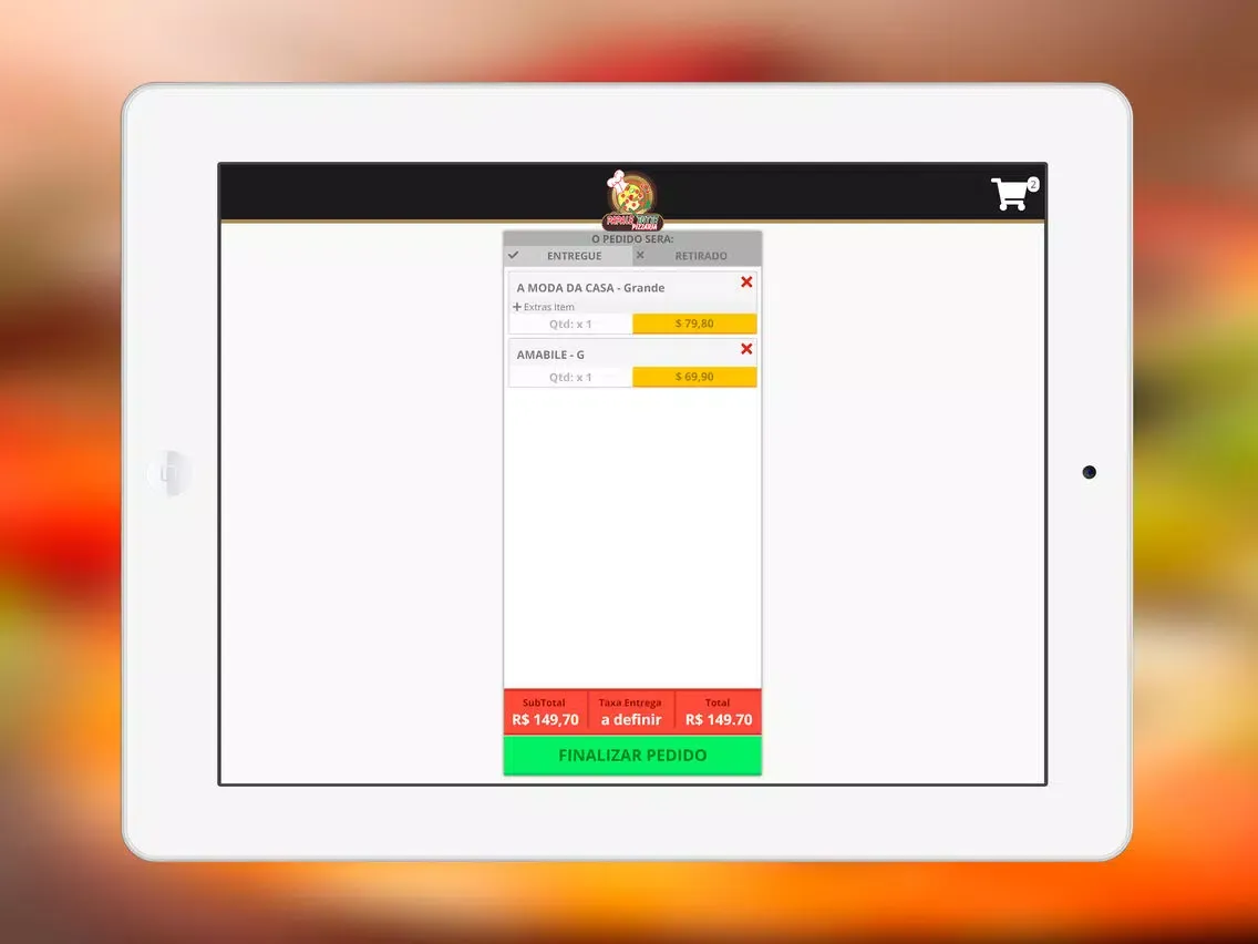 Papaletutte iPad  Ekran Görüntüleri