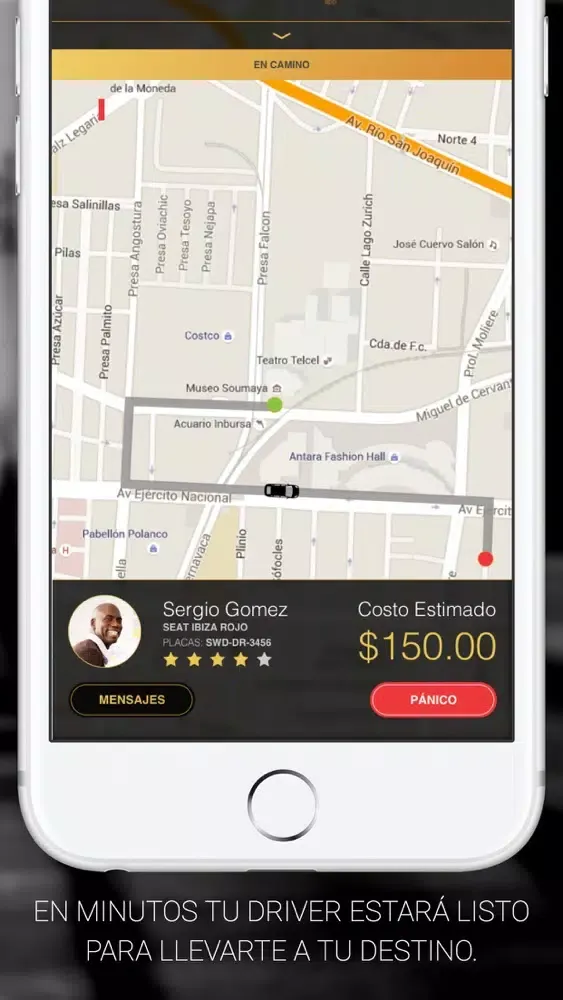 Capturas de pantalla de DriverApp