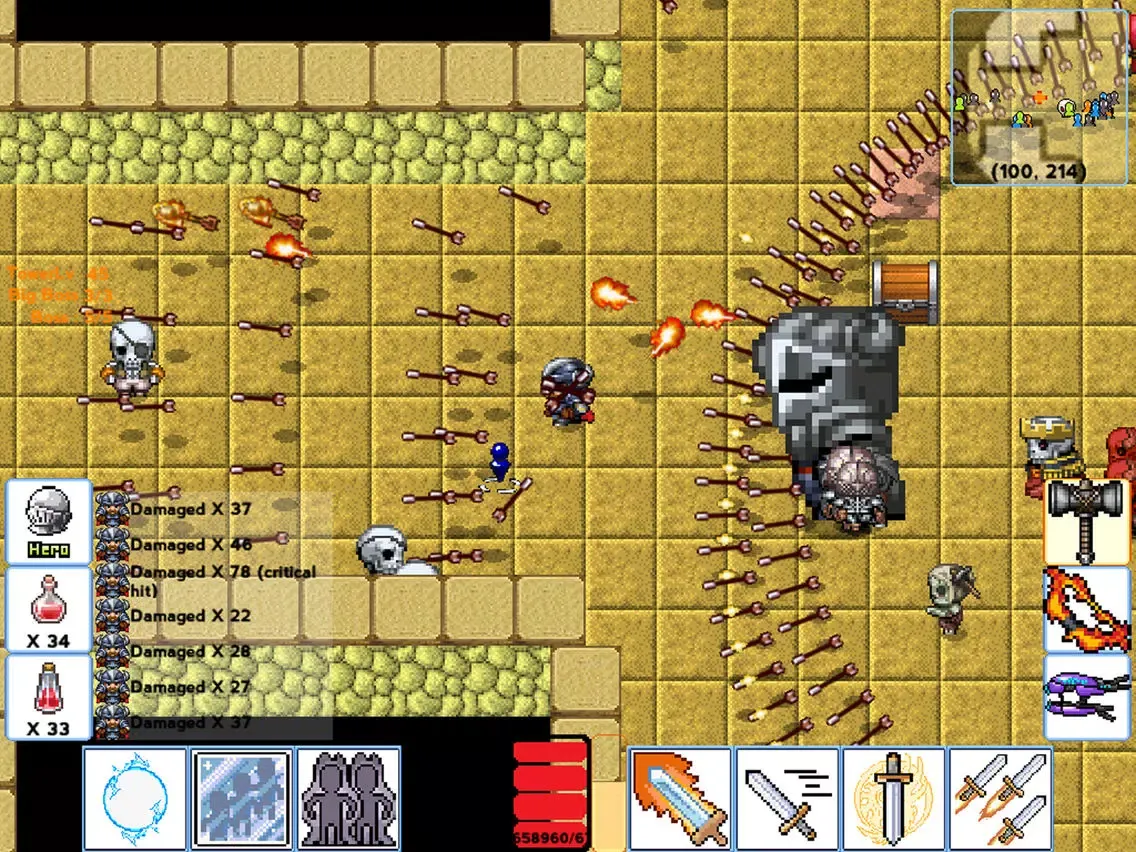 Dawn of Warriors -- Chaos Wars (free version) iPad  Screenshots