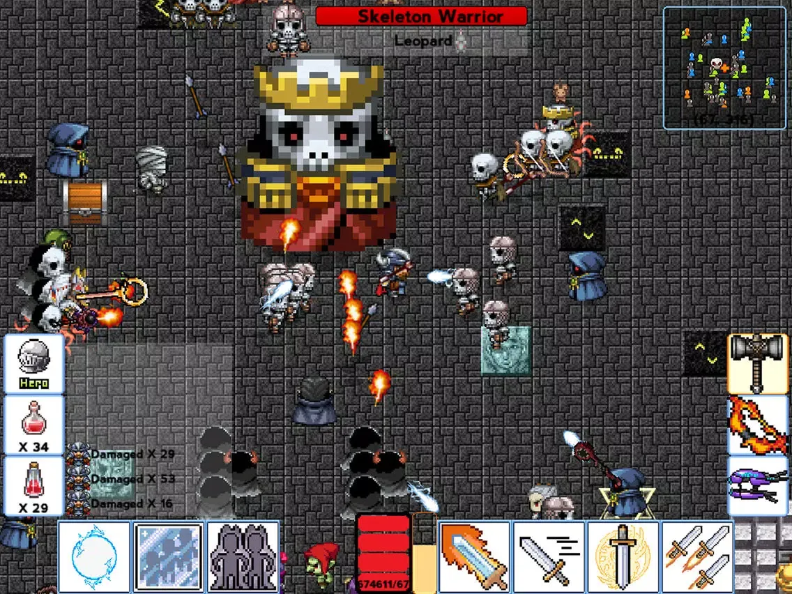 Dawn of Warriors -- Chaos Wars (free version) iPad  Screenshots
