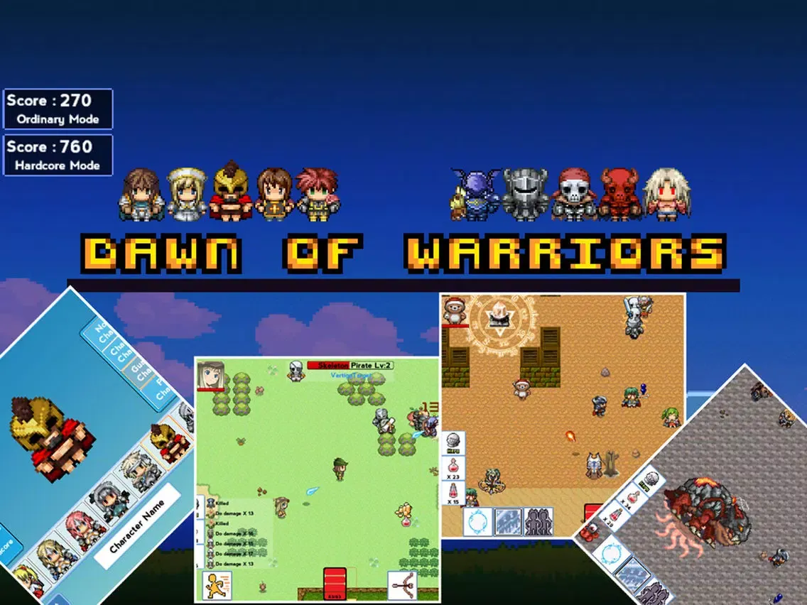 Dawn of Warriors -- Chaos Wars (free version) iPad  Screenshots