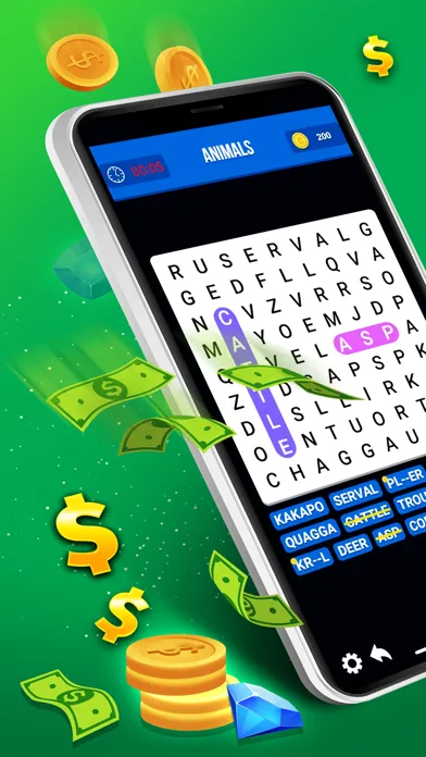 تصاویر Word Search Cash: Money Games