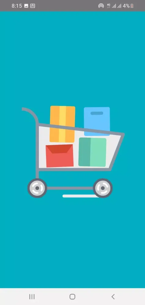 Tangkapan layar Shoping App