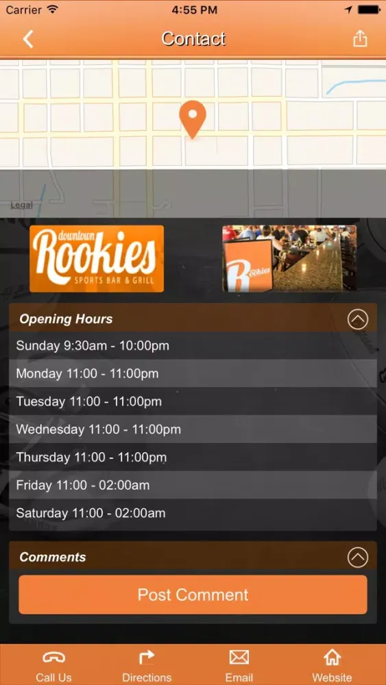 Rookies Sports Bar & Grill स्क्रीनशॉट