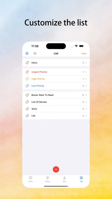 3W List - To-Do List, Reminder سکرین شاٹس