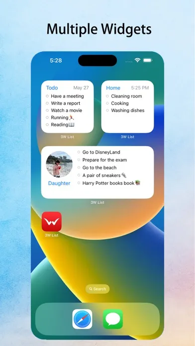 3W List - To-Do List, Reminder سکرین شاٹس