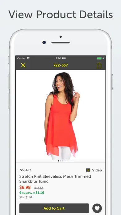 Captures d'écran de ShopHQ – Shopping Made Easy