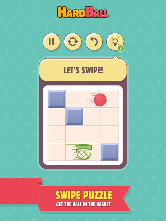 Capturas de pantalla de HardBall: Swipe Puzzle iPad 