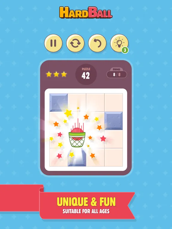 Capturas de pantalla de HardBall: Swipe Puzzle iPad 