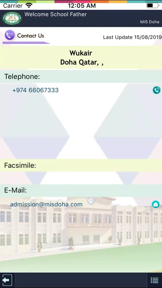 Capturas de tela do MIS Doha
