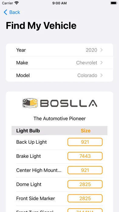 Capturas de tela do Auto Bulb Finder