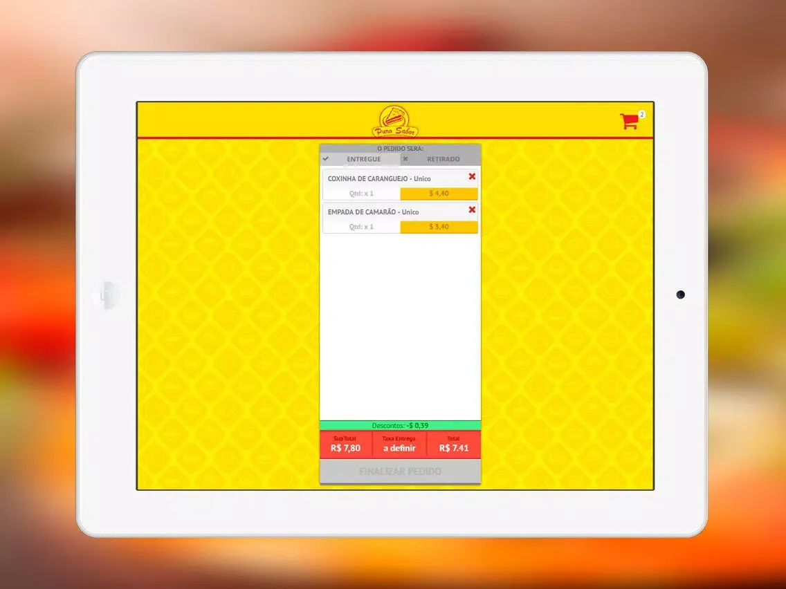 ภาพหน้าจอของ Puro Sabor iPad 