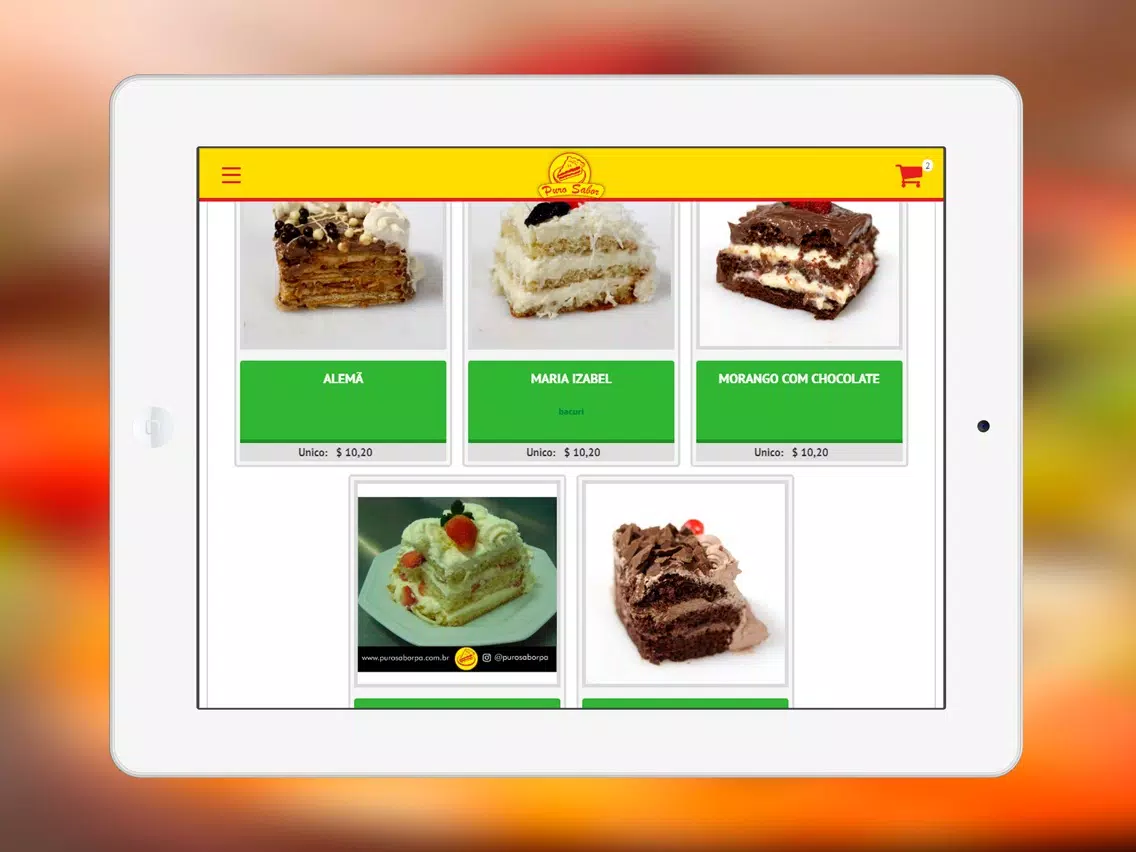 Puro Sabor iPad  স্ক্রিনশট