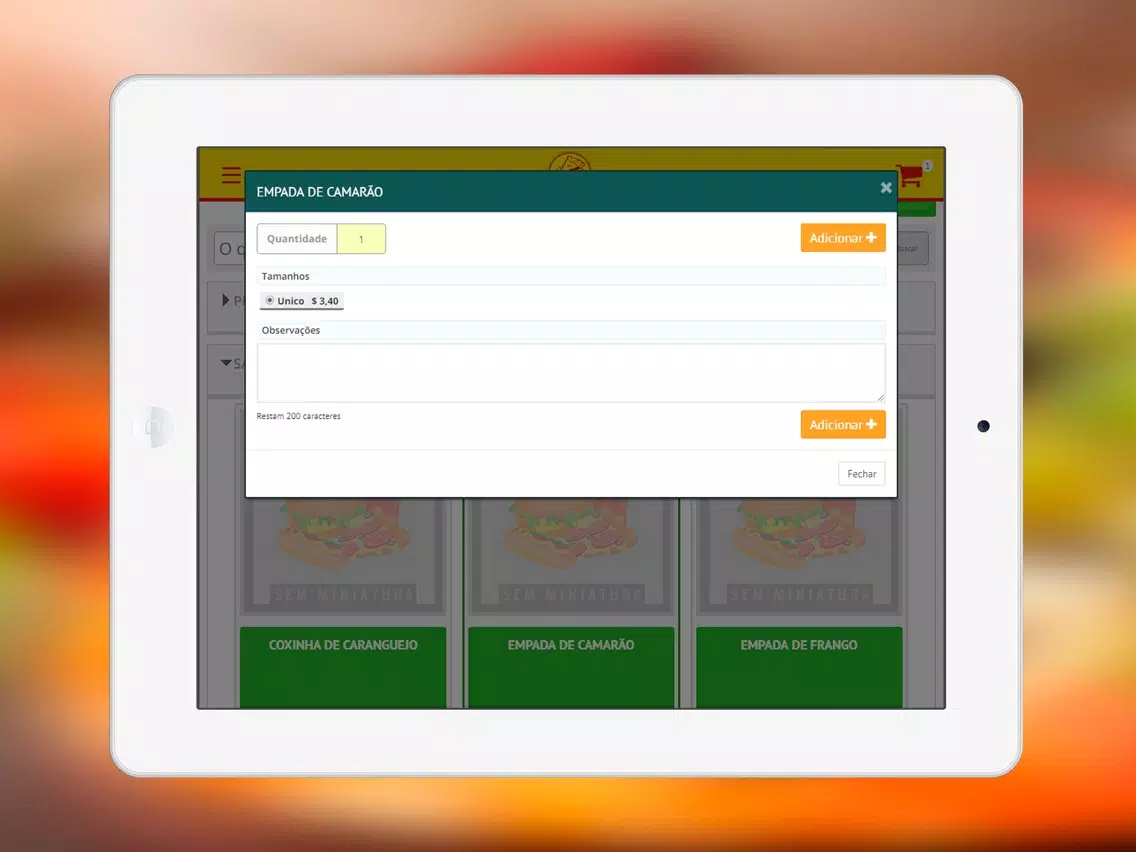Puro Sabor iPad  স্ক্রিনশট