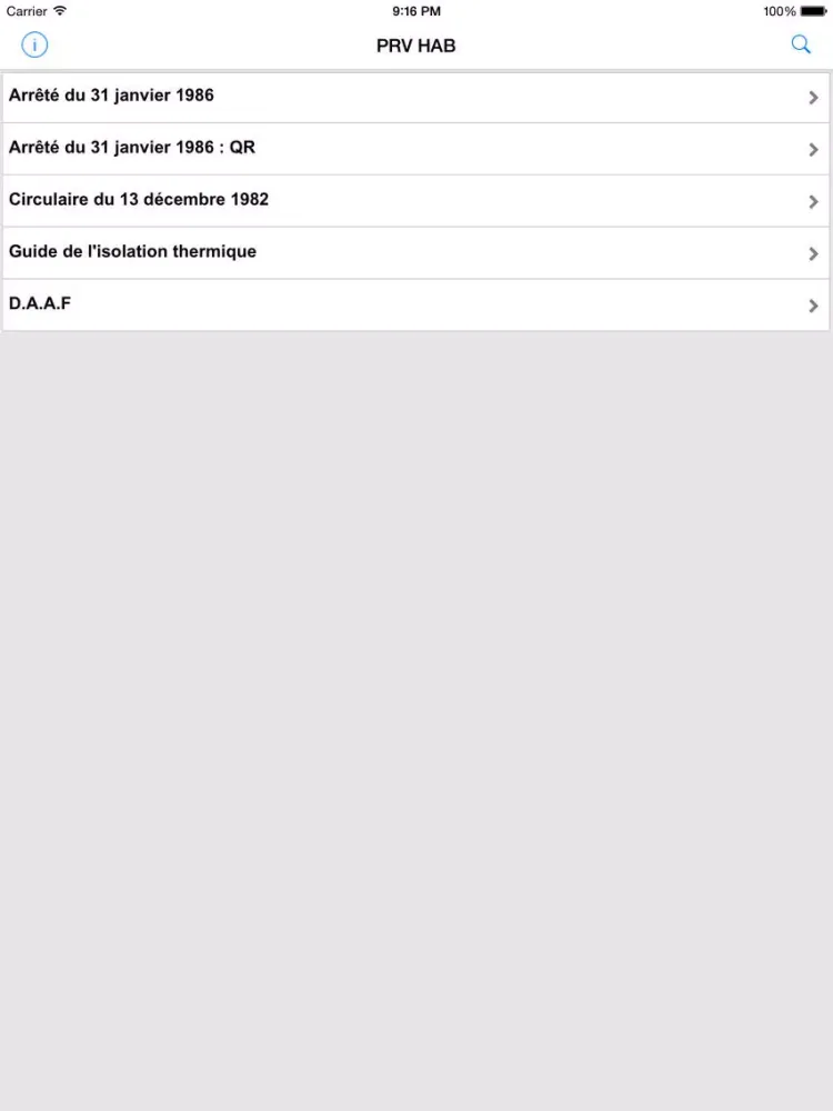 Tangkapan layar PRV HAB iPad 