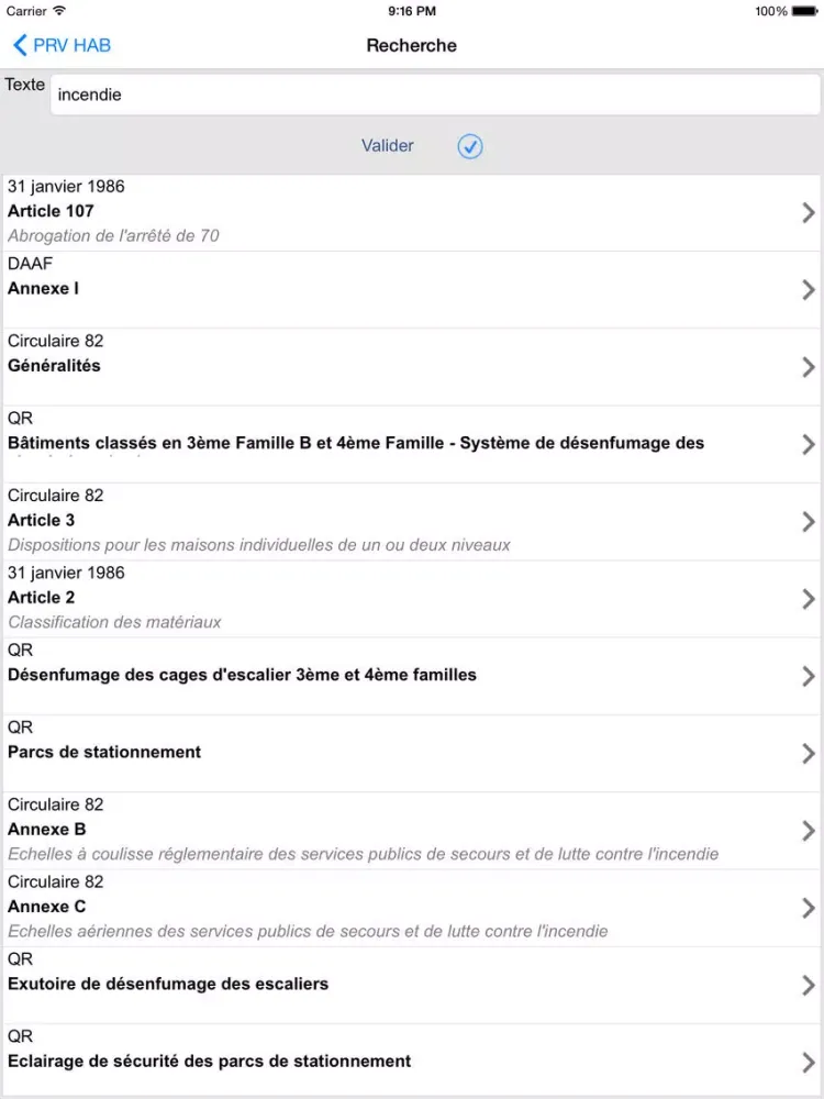 Tangkapan layar PRV HAB iPad 