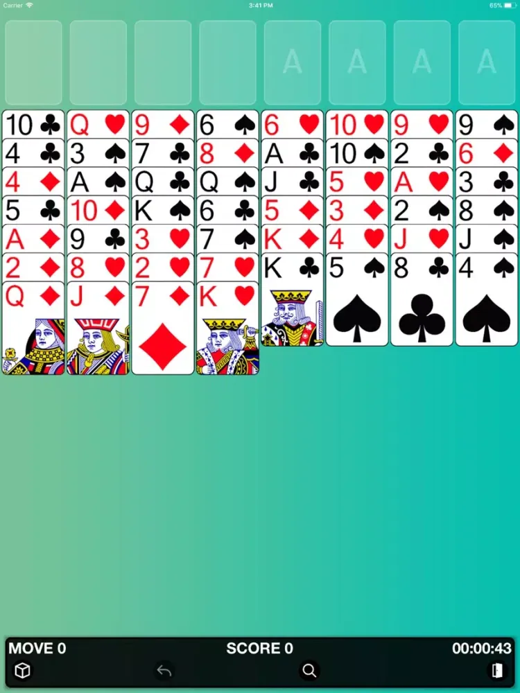 FreeCell - Best Card Game iPad  سکرین شاٹس