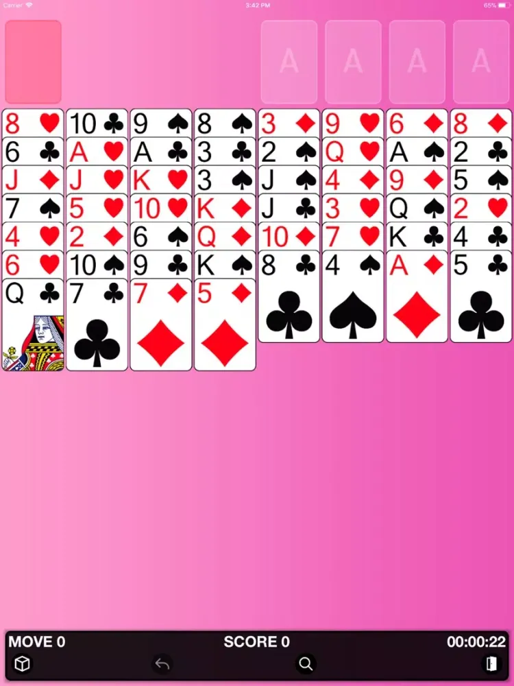 FreeCell - Best Card Game iPad  سکرین شاٹس