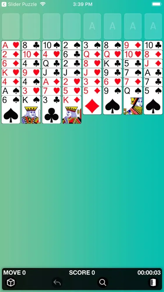 FreeCell - Best Card Game سکرین شاٹس