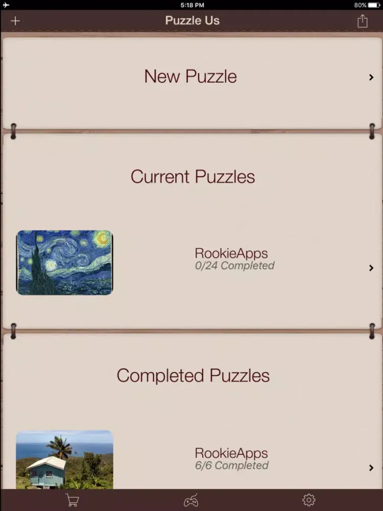 Puzzle Us - Jigsaws Together iPad 应用截图