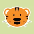 Cute Targer -Sticker