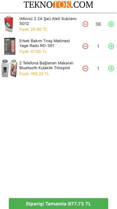 Tangkapan skrin TeknoTok