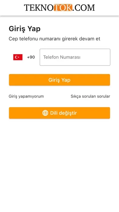 Tangkapan skrin TeknoTok