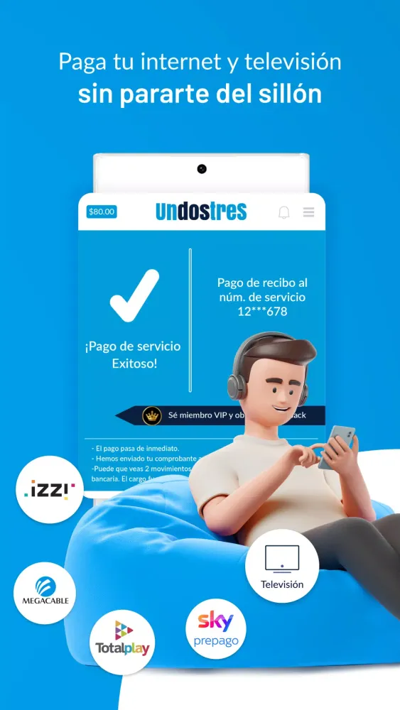 UnDosTres - Recargas y Pagos Screenshots
