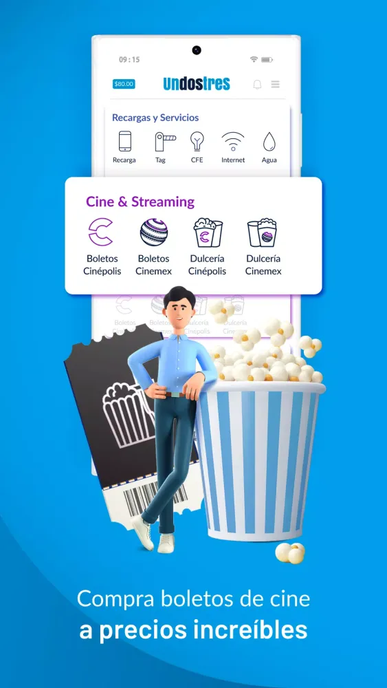UnDosTres - Recargas y Pagos Screenshots