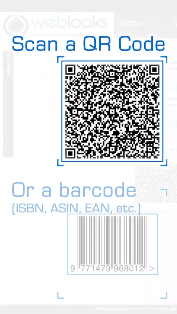 QR & Barcode Reader and Scanner - simple and fast for all kinds of products and books Ekran Görüntüleri
