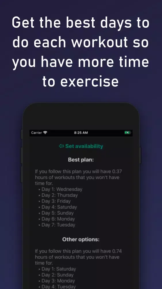 Workout Sharer スクリーンショット
