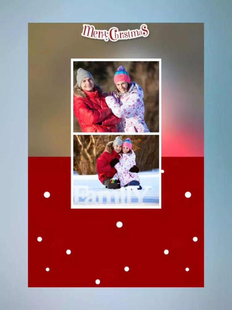 Capturas de tela do Xmas Collage - Special Edition for 2017 iPad 