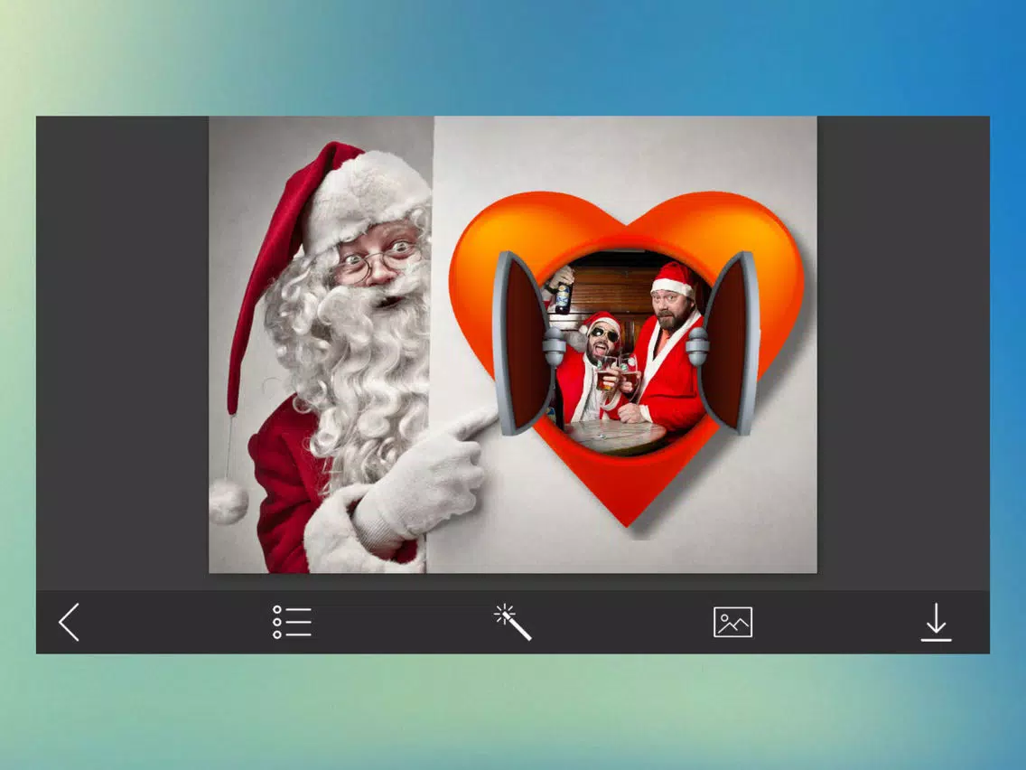 Captures d'écran de Christmas Special Photo Frames & Filter iPad 