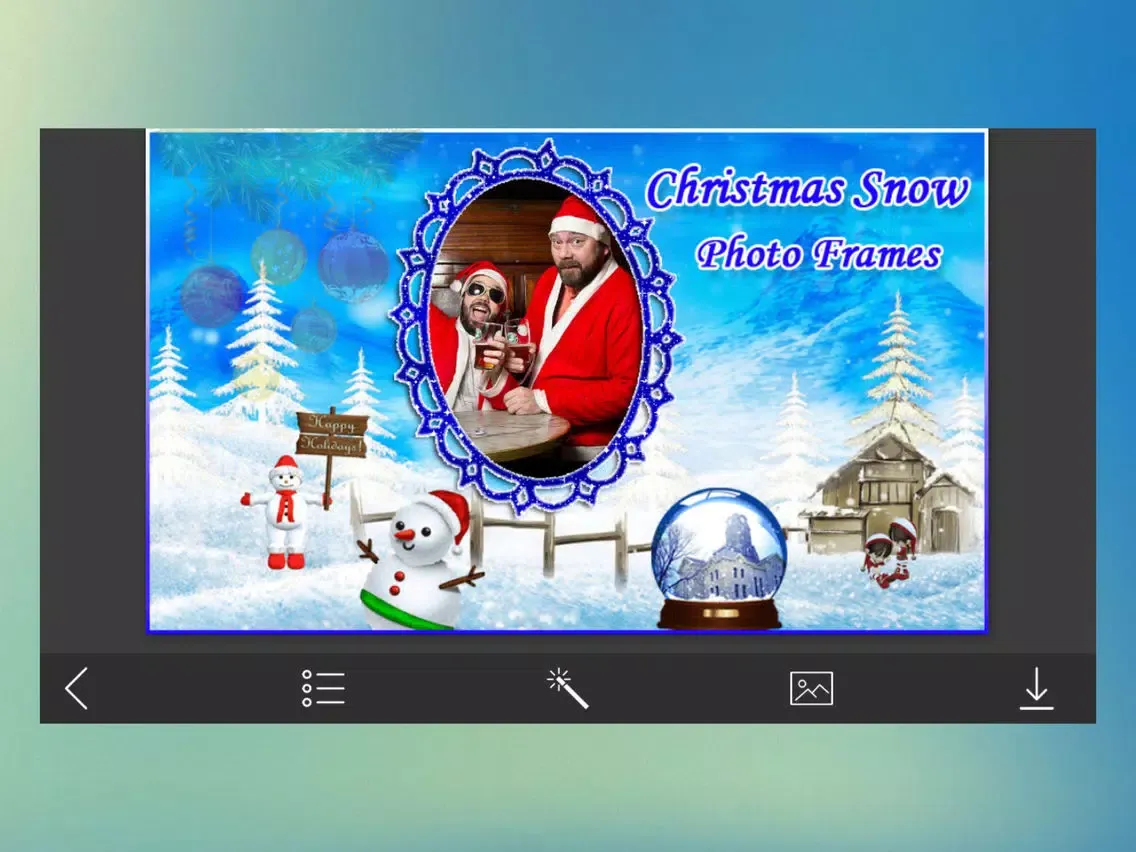 Screenshot di Christmas Special Photo Frames & Filter iPad 