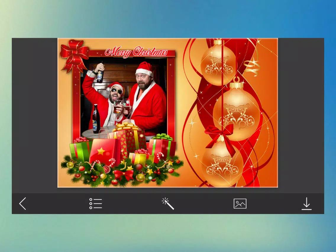 Captures d'écran de Christmas Special Photo Frames & Filter iPad 