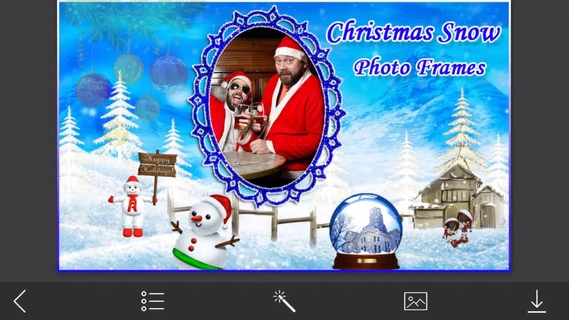Captures d'écran de Christmas Special Photo Frames & Filter