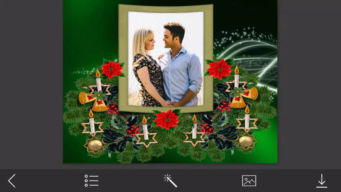 Xmas HD Photo Frame - Creator and Editor स्क्रीनशॉट
