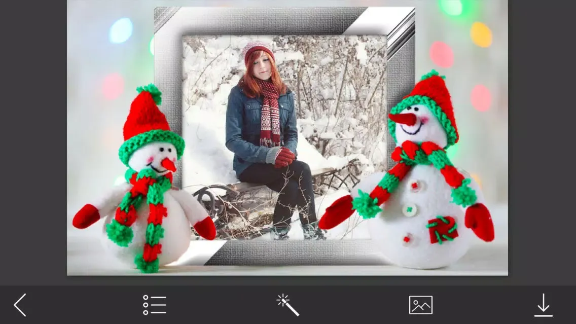 Screenshot di Christmas 2017 Picture Frames - Creator and Editor